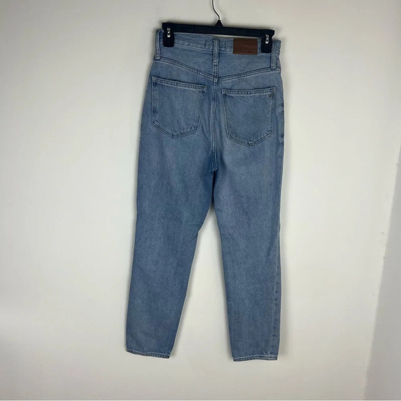 Madewell The Momjean in Gilford Wash: Ripped Edition Size 24 High Rise - Picture 5 of 8